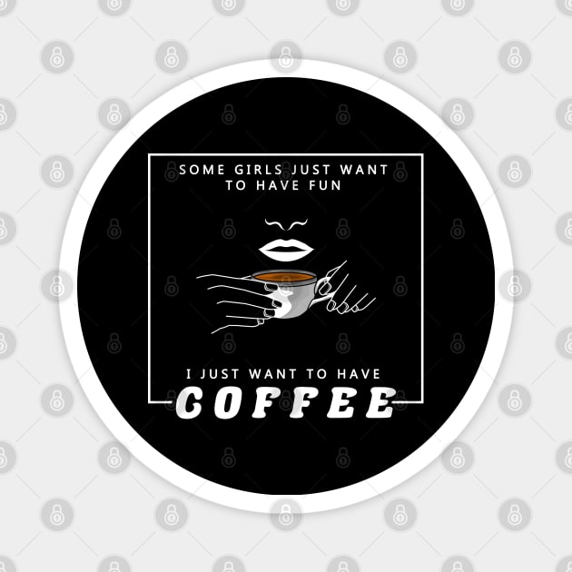 Coffee for Women Magnet by Markus Schnabel